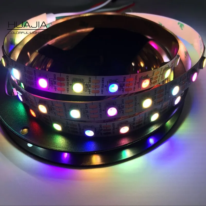 1 м 5 SK6812 (аналогичный WS2812B) RGBW 60Led полоса RGB (Природа/теплый/белый) 5050 SMD