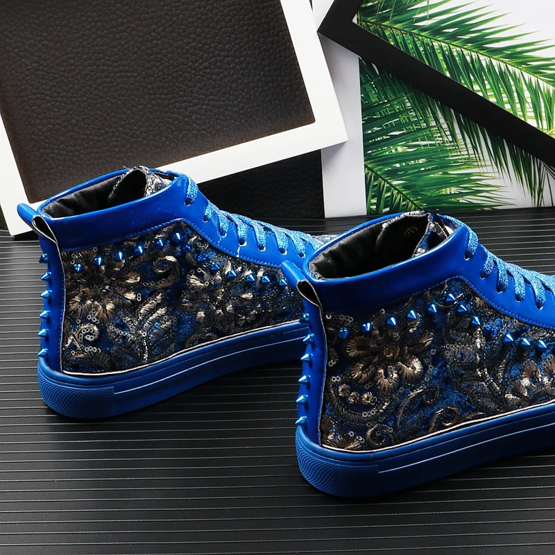 Fashion Men Loafer Shoes Rivet Spring Breathable Men's Casual Trend Lightweight Loafers Comfortable Sneakers Man's Flats | Обувь