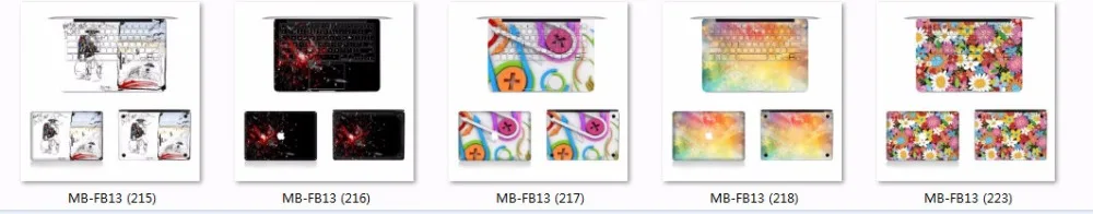 Радужные Деревянные ПВХ наклейки для ноутбука наклейка для Apple Macbook Air Pro retina 11 12 13 15 дюймов США клавиатура граффити защитные чехлы