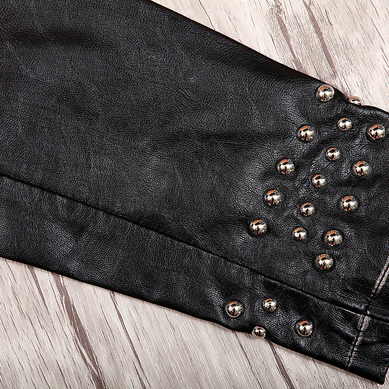 GLO STORY 2018 зимняя женская куртка из искусственной кожи с капюшоном модная крутая