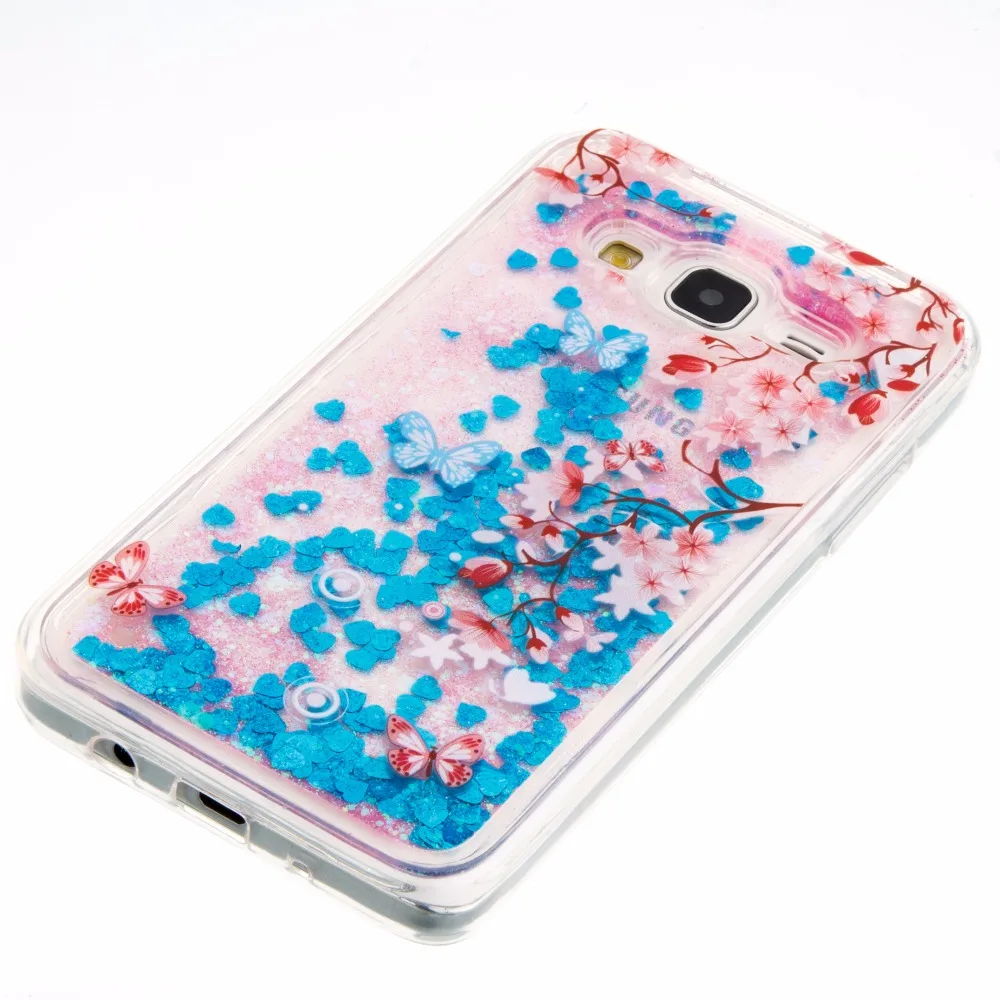Чехол с сыпучим песком для Samsung J7 J5 J3 2015 2016 SM- J710 J510 J320 J500 J300 чехол телефона мягкий