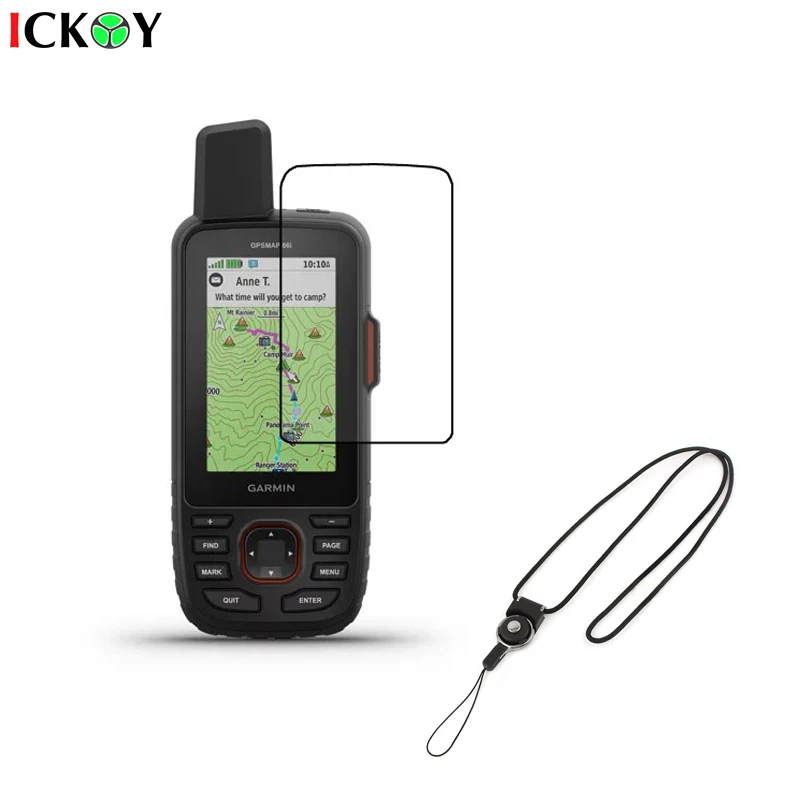Прозрачная защитная пленка для ЖК экрана 3 шт. ручного GPS Garmin карта 66i
