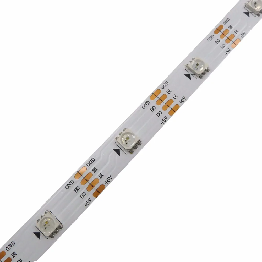Индивидуальная адресная Светодиодная лента WS2813 30 светодиодный одов/м 5 В 5050 RGB не