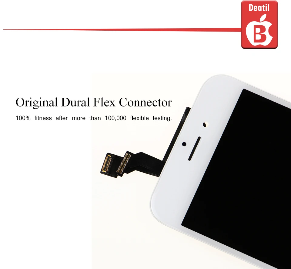 10 шт./лот класс AAA сенсорный экран и ЖК-дисплей для iPhone 6 6G замена дигитайзер сборка без битых пикселей