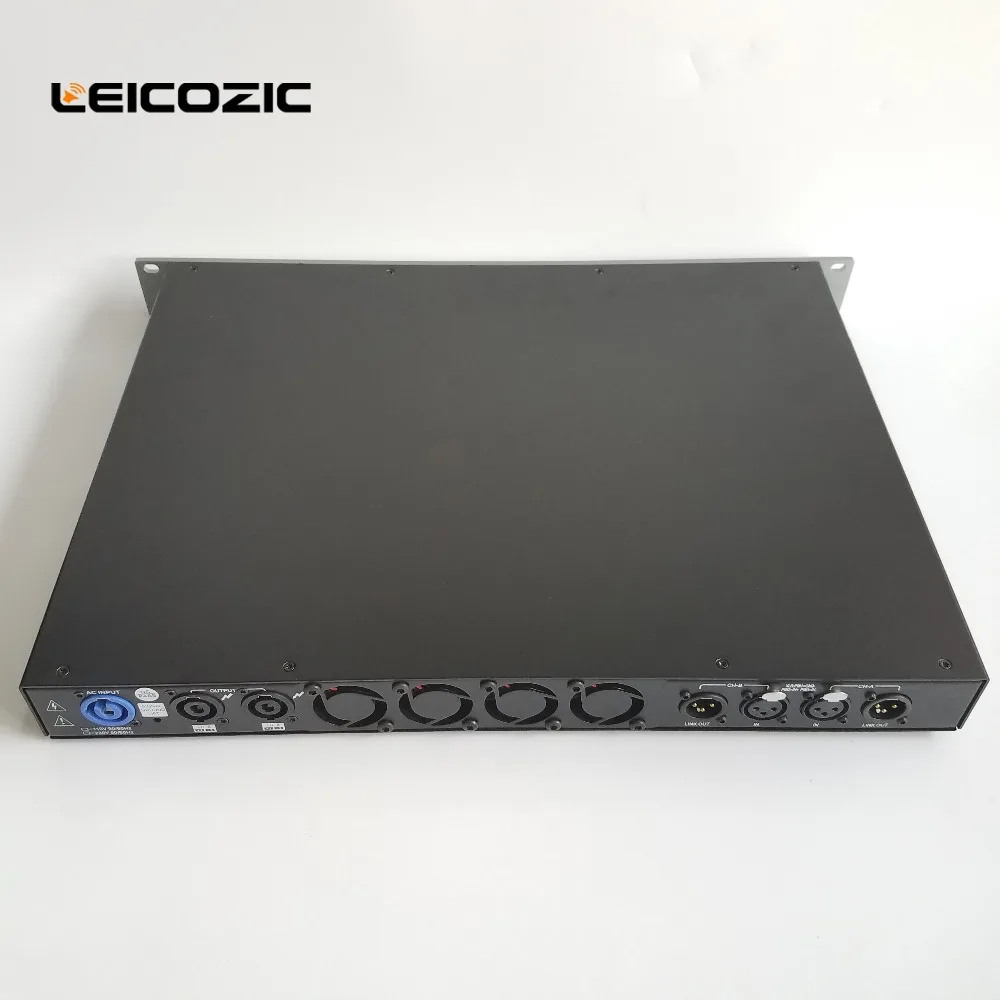 Leicozic DX2850 1u усилители 1400 Вт RMS amplificador аудио 2 Канальные усилители усилитель высокой мощности профессиональные сценические звуковые системы