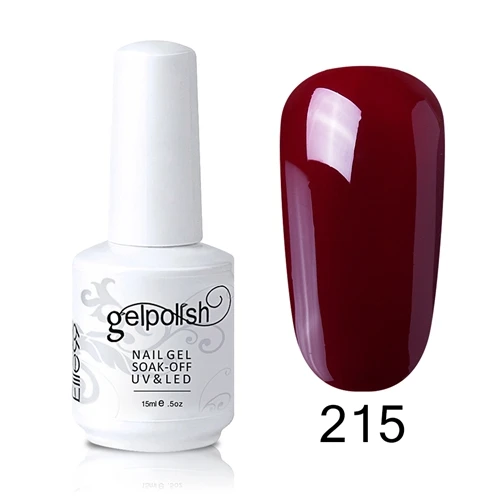 Elite99 15 мл Лак для ногтей Soak Off UV Stamping paint Gellak лак для ногтей светодио дный лампа Gelpolish Lucky лак гибридные лаковые чернила - Цвет: GNS215