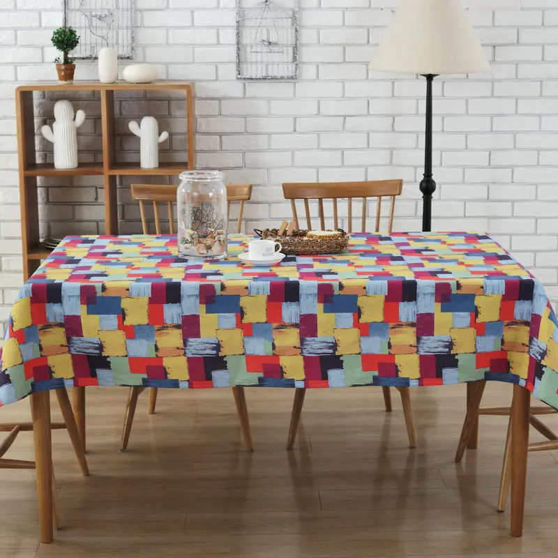 Новая клетчатая скатерть с принтом шахматы уличная увеличенная прямоугольная