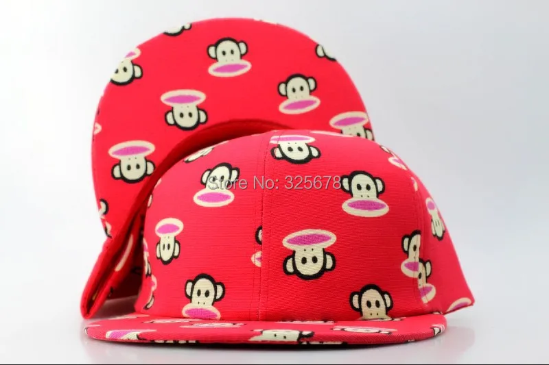 1pc/lot 2014 Hot Sale Set Unisex Cartoon BBOY Snapback Hip Hop Cap Baseball Skateboard Hat BQ8546 | Аксессуары для одежды