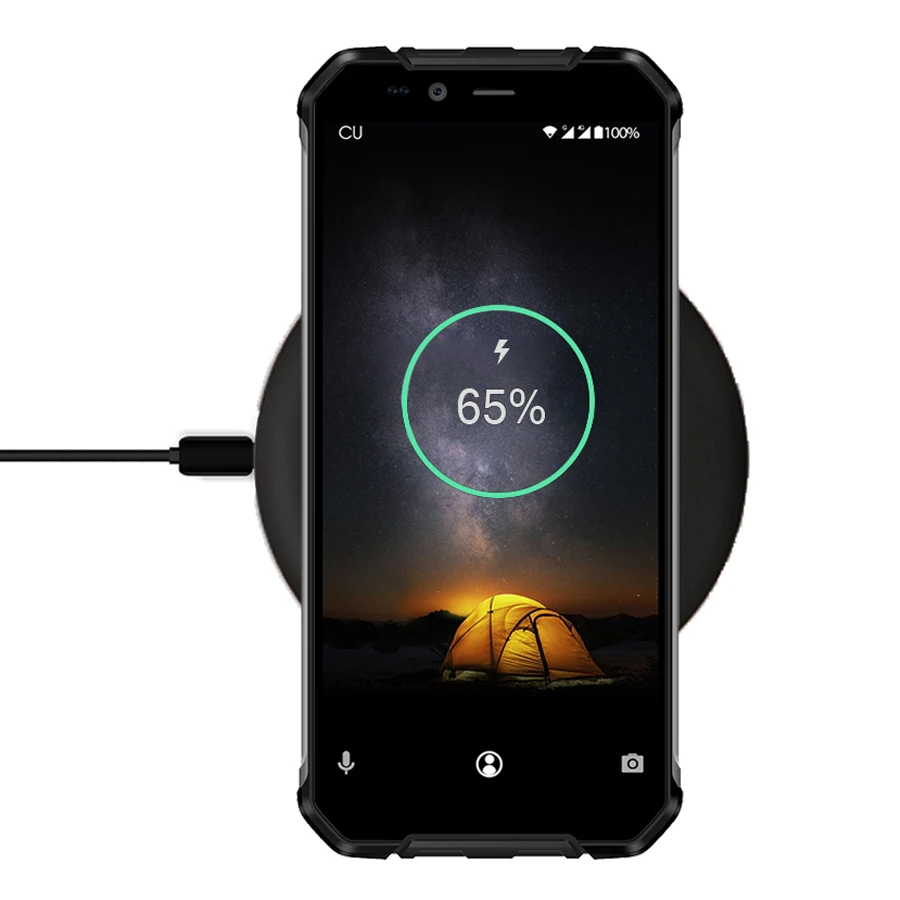 OUKITEL WP1 IP68 водонепроницаемый беспроводной зарядный Мобильный телефон 5 дюймов