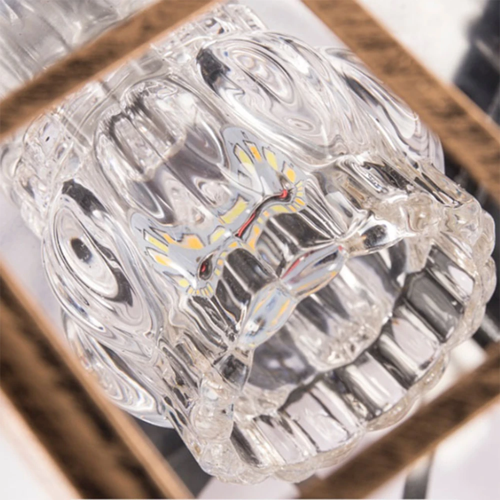 Ретро 220 В 110 в стекло Led Наружное солнечное водонепроницаемое Освещение стен