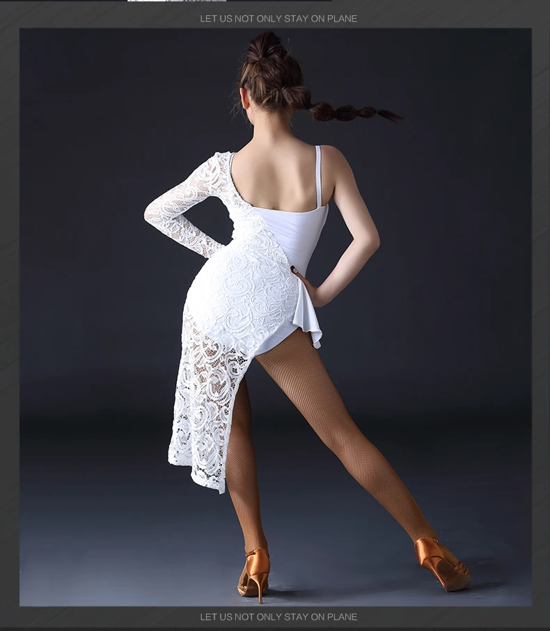 Платье для латинских танцев, юбка с разрезом, Vestidos De Baile, латино, сальса, одно плечо, дизайн, танцевальная одежда для женщин, сальса, танго, юбки Q3149