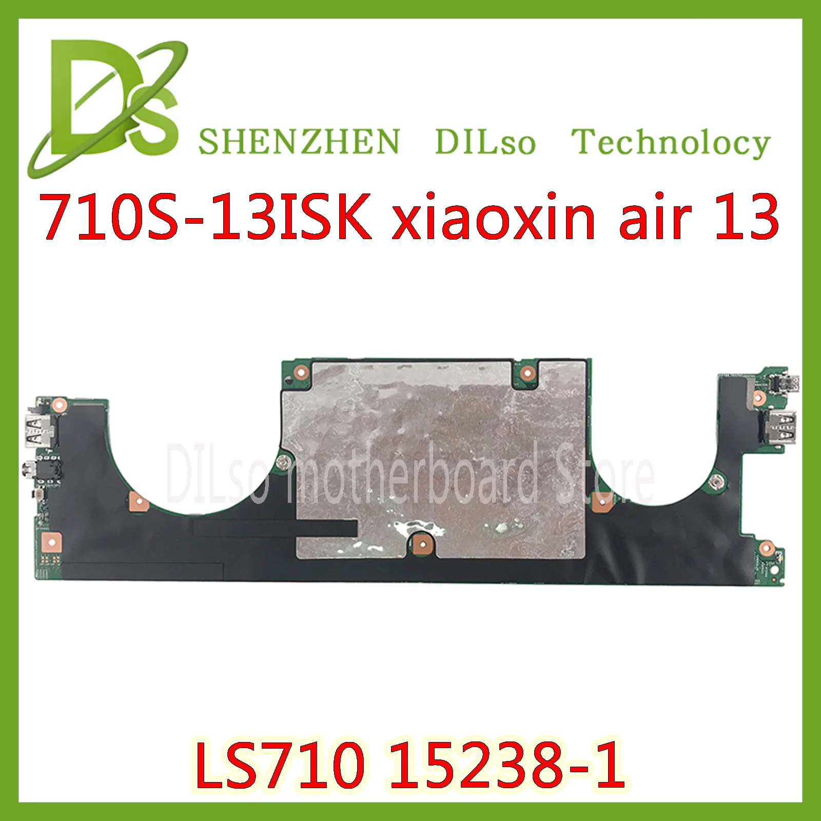 Online KEFU LS710 15238-1 Motherboard Für Lenovo Ideapad 710S-13ISK Xiaoxin Air 13 Laptop Motherboard I3-7100 CPU 4GB Getestet Original
