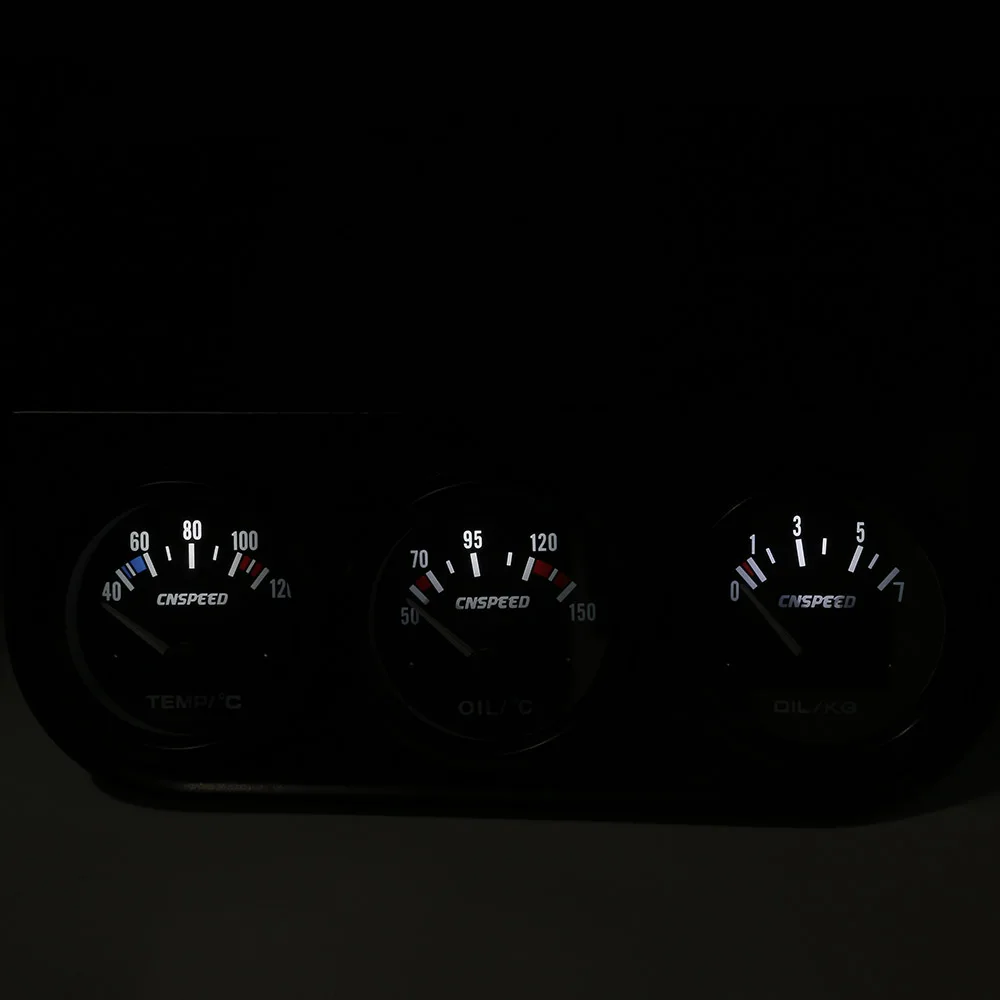 3 в 1 автомобильный прибор для измерения температуры масла 52 мм|temp gauge|temp metercar meter |