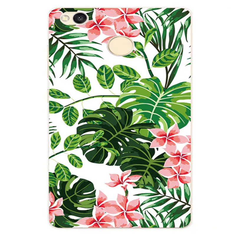 Case For Xiaomi Redmi 4X Flower Minne Kissed Mouse Painted Phone Cover Coque Soft Silicone TPU |