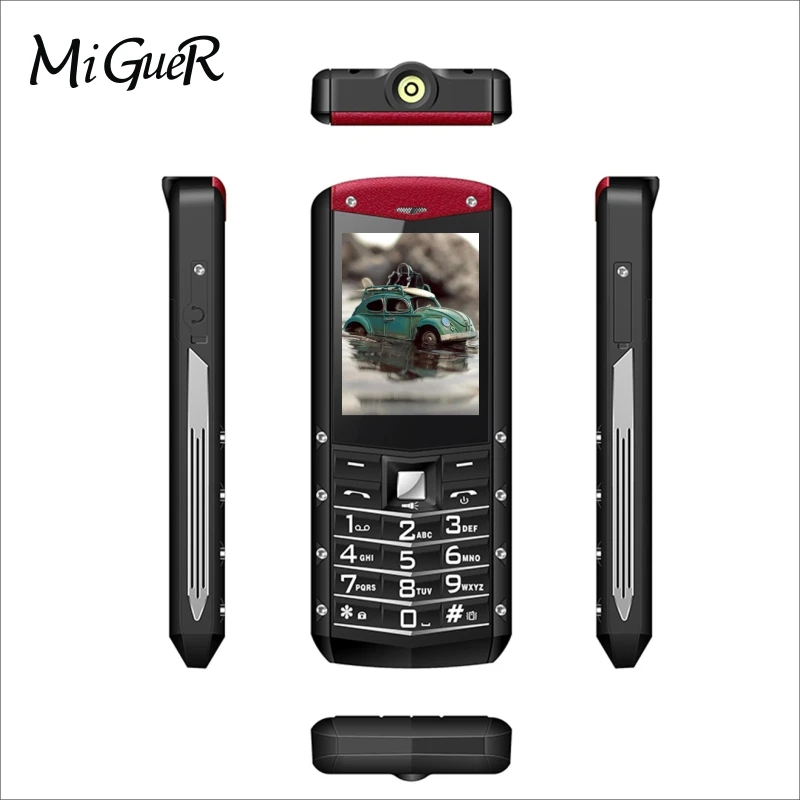 AGM M2 IP68 Водонепроницаемый клавиатура телефона 2 4 Inch SC6531DA 32 Мб + 0.3MP Камера 1970 mAh