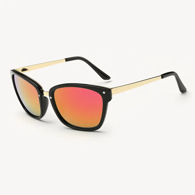 CIVICHIC новая мода красочные женские солнцезащитные очки с зеркальными стеклами