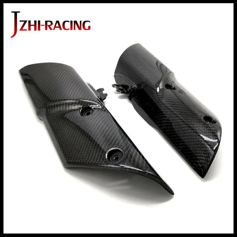 

Для KAWASAKI Z1000 2010 2012 2013 аксессуары для мотоциклов обтекатель из углеродного волокна Амортизатор боковая защитная крышка.