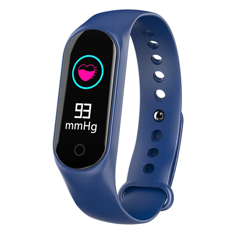 M4 Band Music Smart Watch Sports Bracelet Bluetooth 4.0 Waterproof 0.96" IPS Color Screen Soft TFU | Электроника