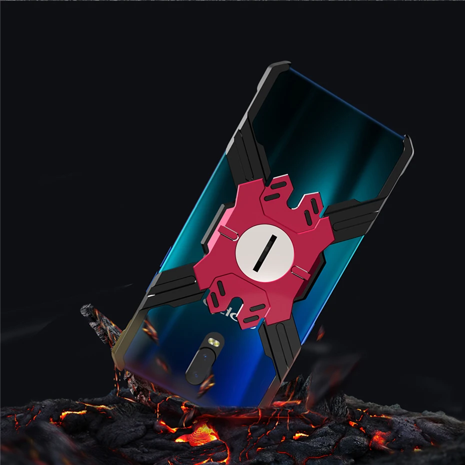 Чехол для OPPO RX17 Neo роскошный механический армированный металлический защитный