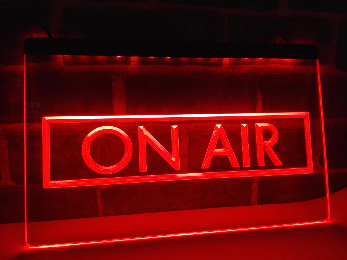 LB480 On Air звукозаписывающая студия новая NR светодиодсветодиодный неосветильник