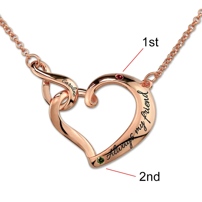 Женское Ожерелье с надписью Love Heart|Ожерелья подвеской| |