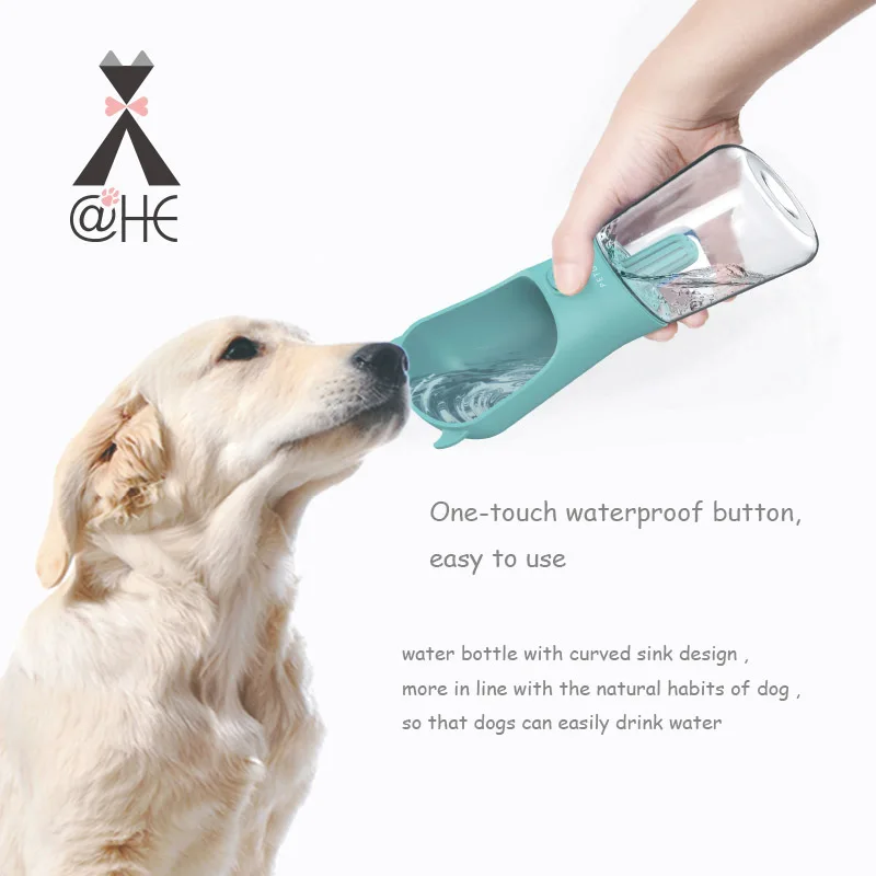 @ HE бутылка для воды собак путешествие Прогулка с активированным углем фильтр