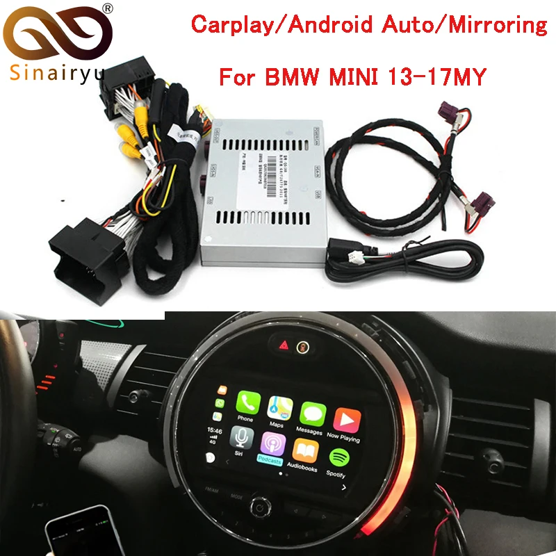 Sinairyu камера заднего вида интерфейс модуль для BMW MINI с НБТ системы Carplay