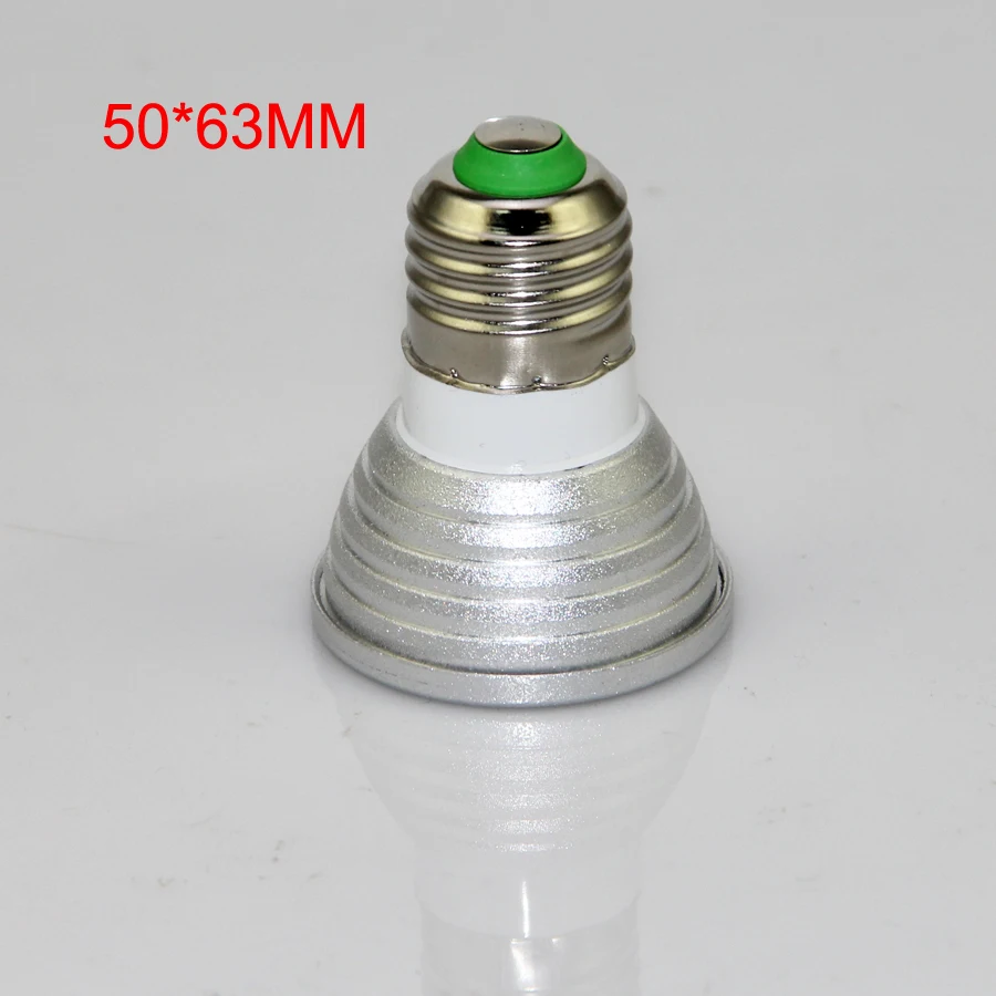 100 шт. 3 Вт RGB RGBW Светодиодная лампа для прожектора E27 E14 GU10 GU5.3 MR16 85-265 в разноцветная