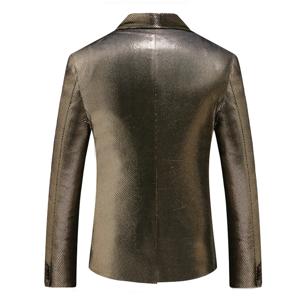 Высокое качество 2019 мужской модный тонкий костюм Тонкий из 2 предметов Блейзер