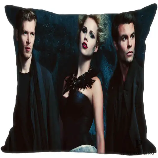Square Pillowcases Декоративная Наволочка на заказ Дневники вампира квадратная Наволочка на молнии лучший подарок 35X35,40x40,45x45 см(одна сторона) 180516-61 - Цвет: Square Pillowcases