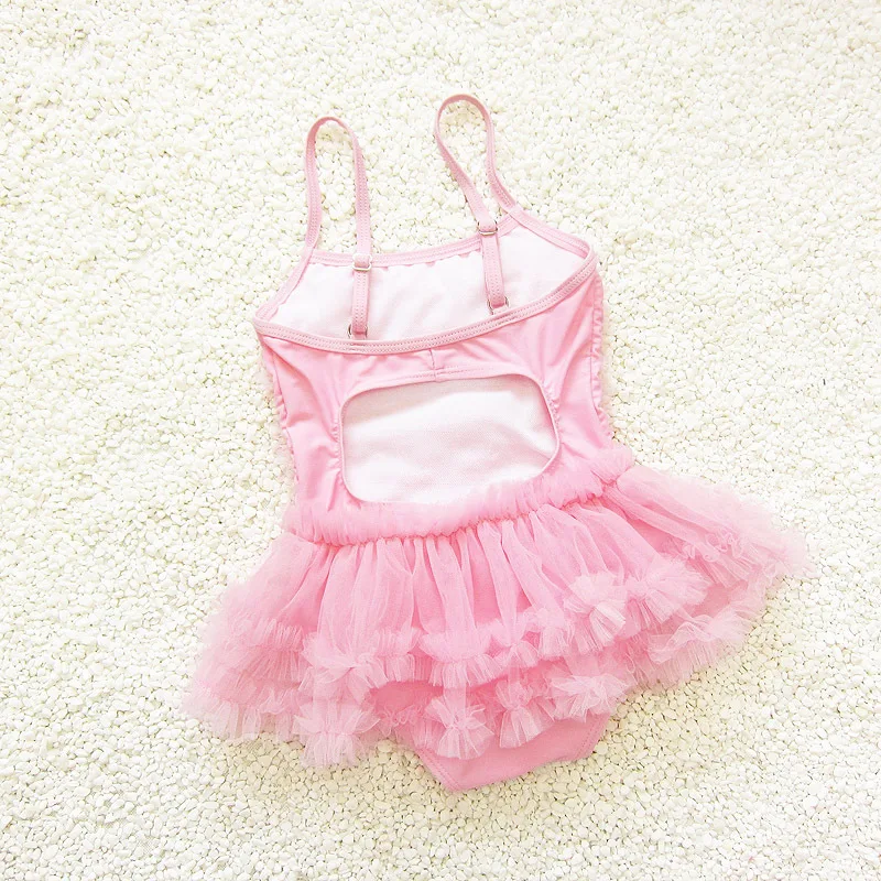 Высокое качество! Детские купальники балетки для девочек купальный костюм