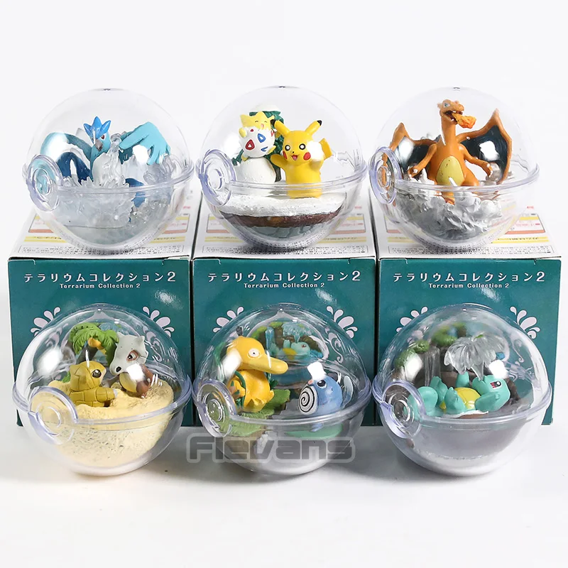 Аниме монстр Пикачу Pidgeotto Ponyta Suicune Ampharos Espeon Chikorita мини ПВХ фигурка коллекционные игрушки 6 шт./компл