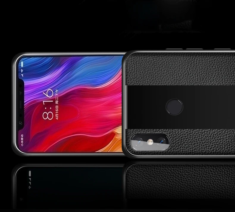 Leather &amp Glass Case for Xiaomi Mi 8 SE Explorer Lite Mix 2S 6X A2 Redmi 6A 6 Pro Max 3 2 Luxury Business Shockproof Cover |