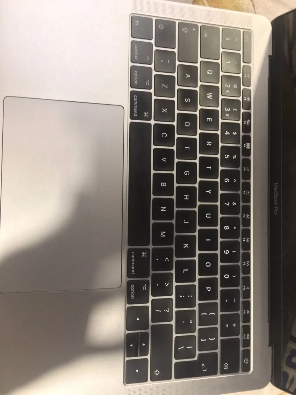 Защитный чехол для клавиатуры Macbook 12 Retina силиконовый Pro 13 панель без касания A1708 3