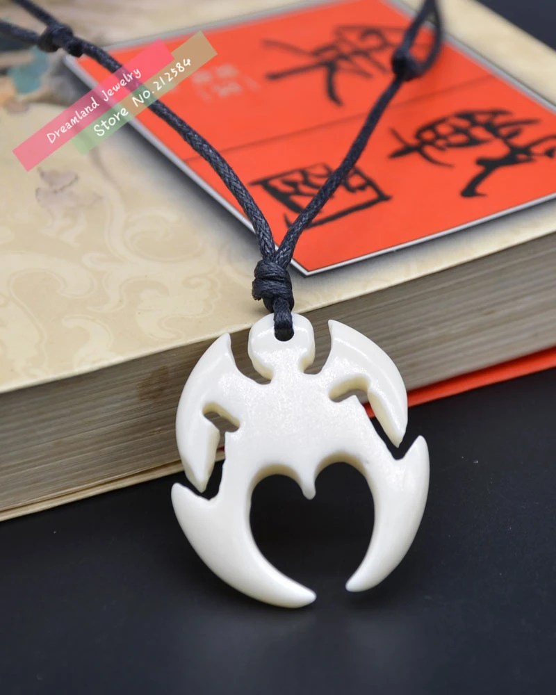 Ожерелье ручной работы из ткани яка 1 шт. чокер с подвеской пауком женское мужское