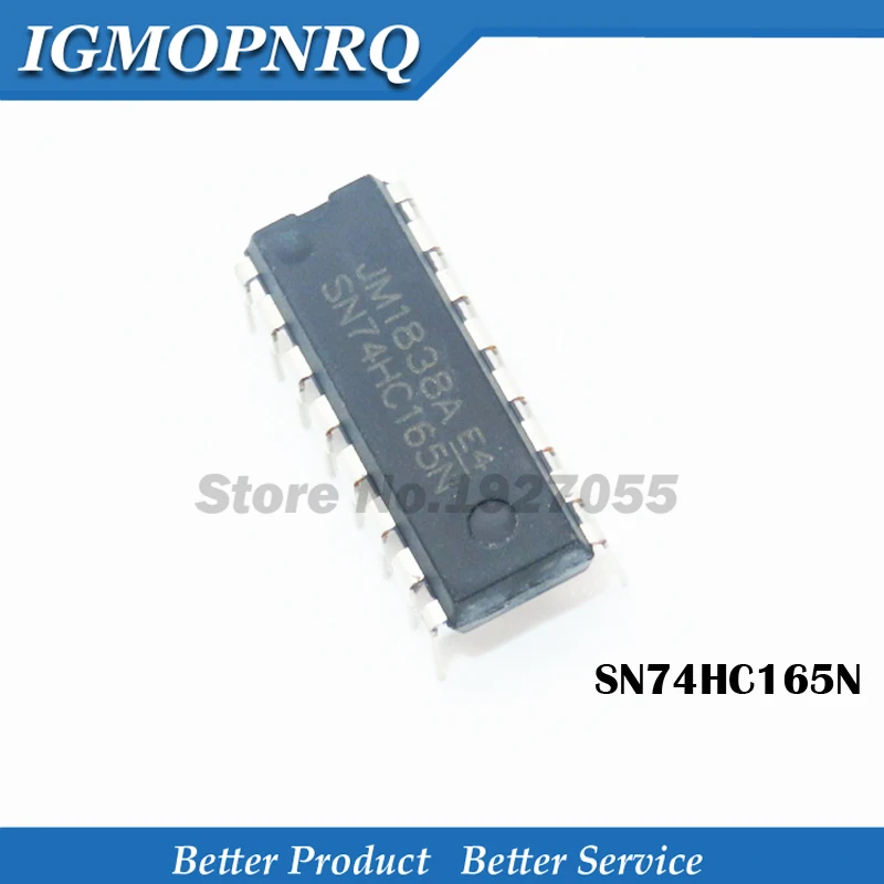 10 шт./лот 74HC165N 74HC165 DIP 16 SN74HC165N DIP16 новый счетчик переключения передач|Интегральные