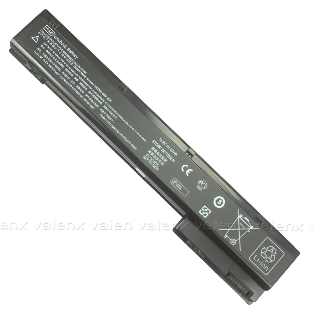 Аккумулятор для ноутбука HP EliteBook 8560w 8760w VH08 HSTNN IB2P LB2P 632113 151 632114 421|Аккумуляторы