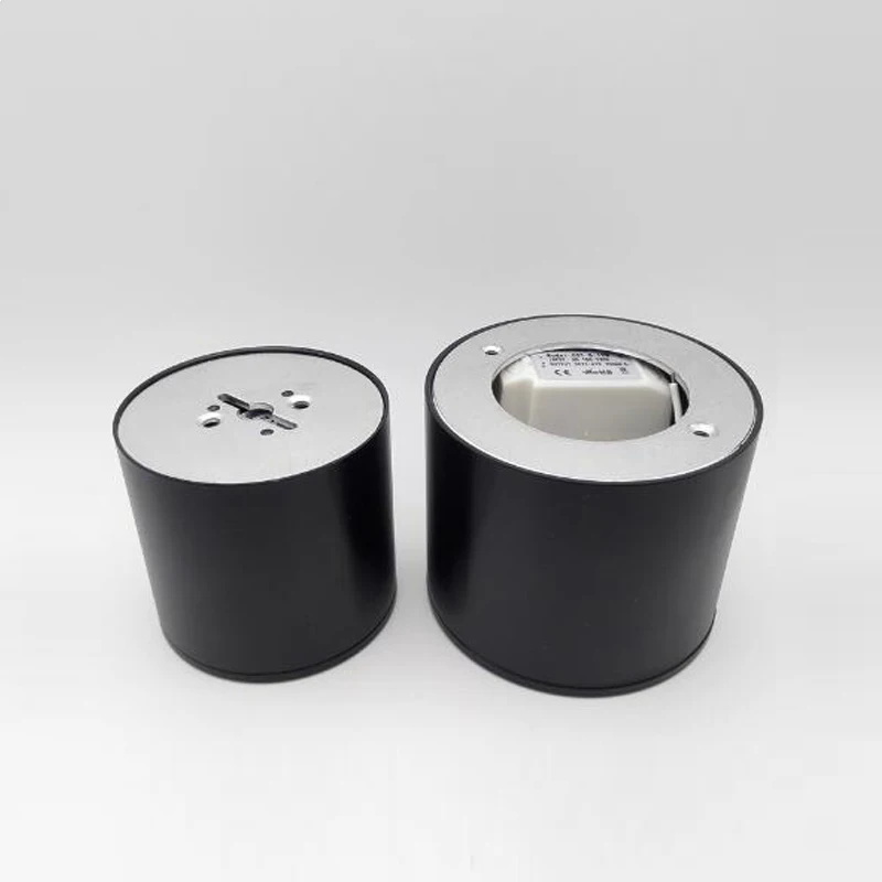 Поверхностный монтаж Dimmable белый/черный корпус COB Светодиодный точечный свет 7 Вт/10 Вт/15 Вт/20 Вт светодиодный потолочный светильник лампа AC85-265V точечный свет