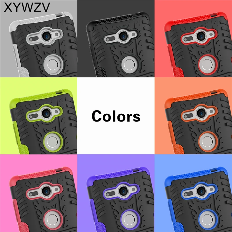 Чехол для Sony Xperia XZ2 Compact жесткий силиконовый чехол телефона XZ 2 компактный
