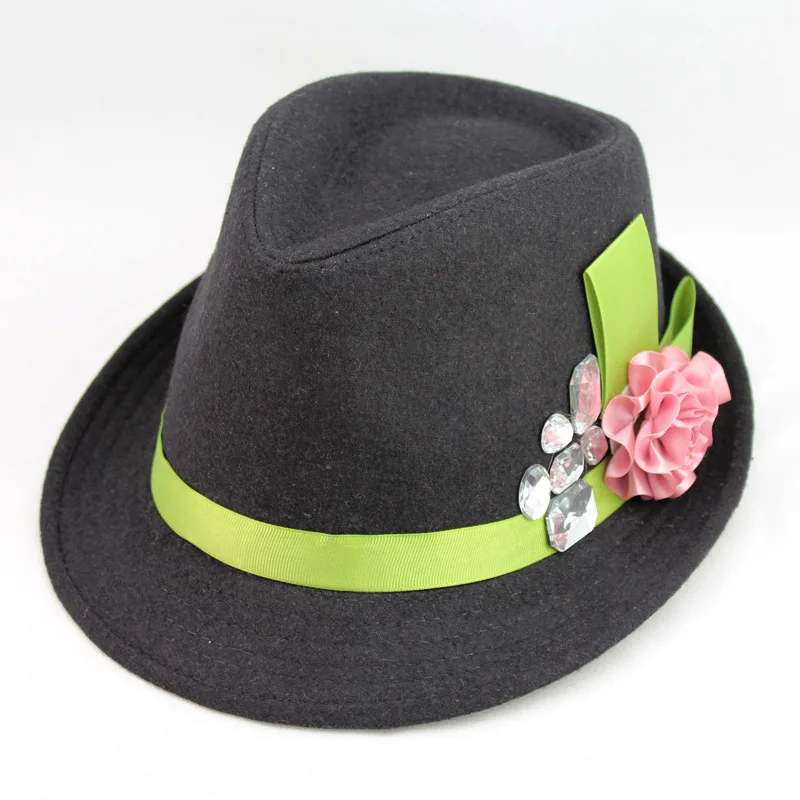 Женская фланелевая шляпа с цветами модная женская для вечерние|fashion hat|hat fashionlittle