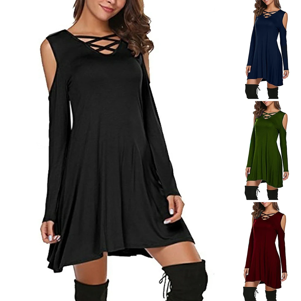 Мягкие вечерние платья с открытыми плечами и перекрещивающимся вырезом а силуэт