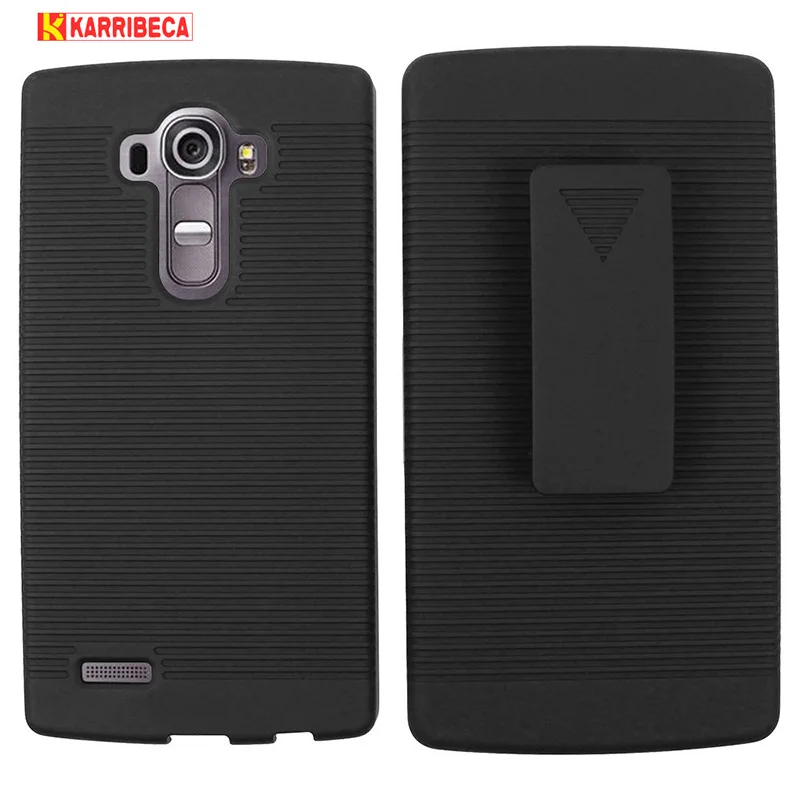 Karribeca Прочный комбо кобура Обложка для LG G3 G4 ремешках противоударный Броня