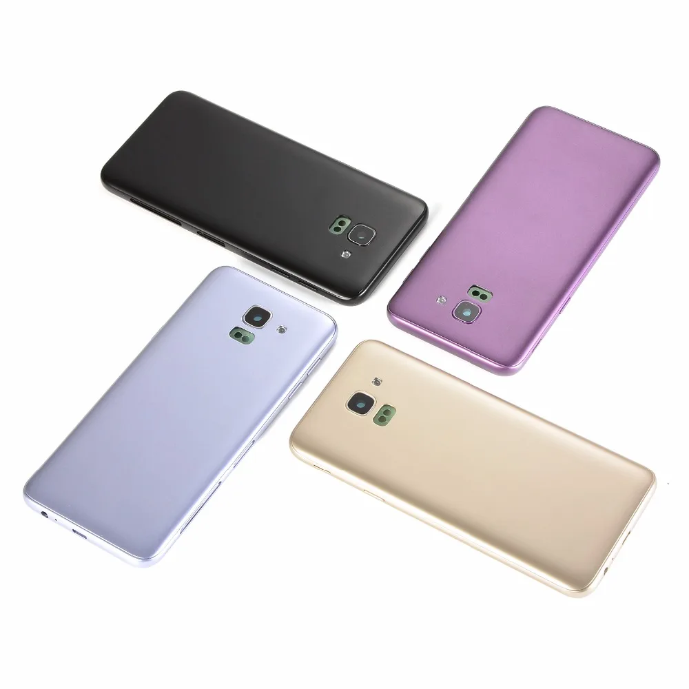 Для Samsung Galaxy J6 2018 J600 J600F корпус средняя рамка аккумулятор задняя крышка с кнопками