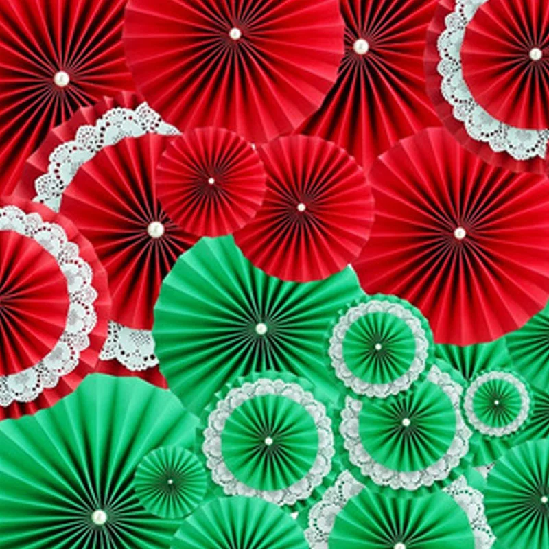 10 шт./лот &quot(25 см) тканевый бумажный веер в виде цветка для casamento decoracao украшение