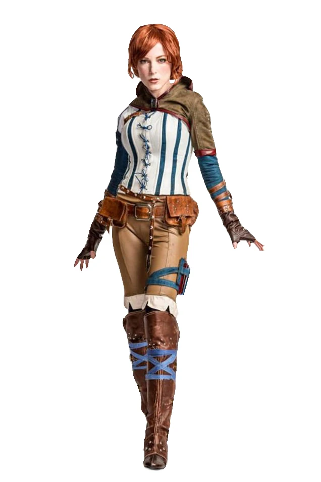 Ведьмак 3 Дикая Охота Трисс костюм игры Хэллоуин косплей костюмы для женщин|cosplay