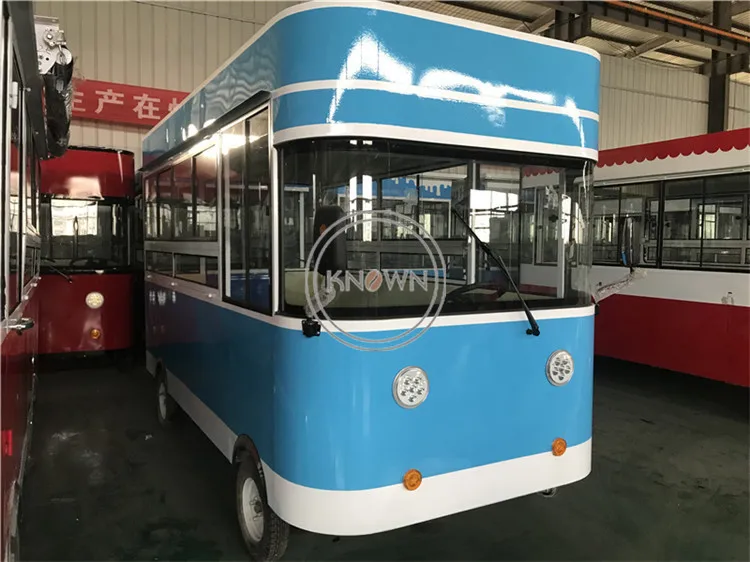 Высококачественная тележка для фаст фуда синего цвета длиной 3 5 м|Кухонные