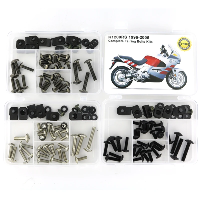 Подходит для BMW K1200RS 1996 2005 мотоциклетный полный комплект обтекателей болтов