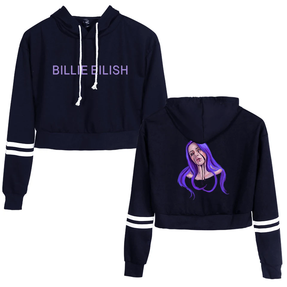 Billie Eilish/модный уличный облегающий пуловер толстовка в стиле хип хоп Повседневная