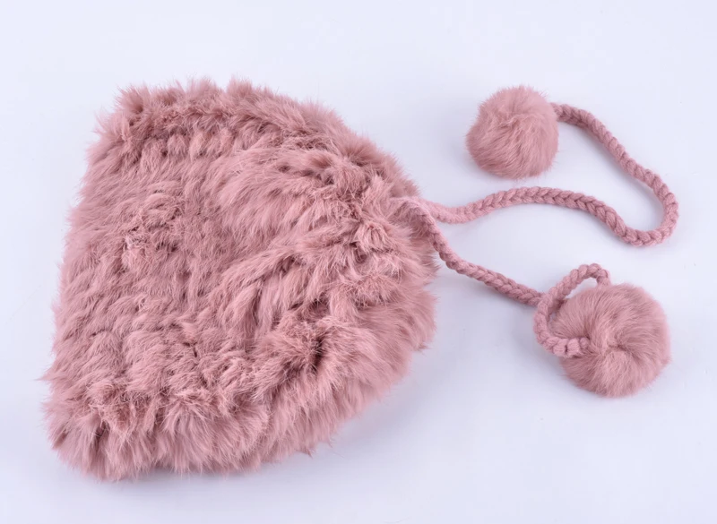 2018 модная зимняя облегающая шапка женская с кроликом Рекс и воротник шарфа