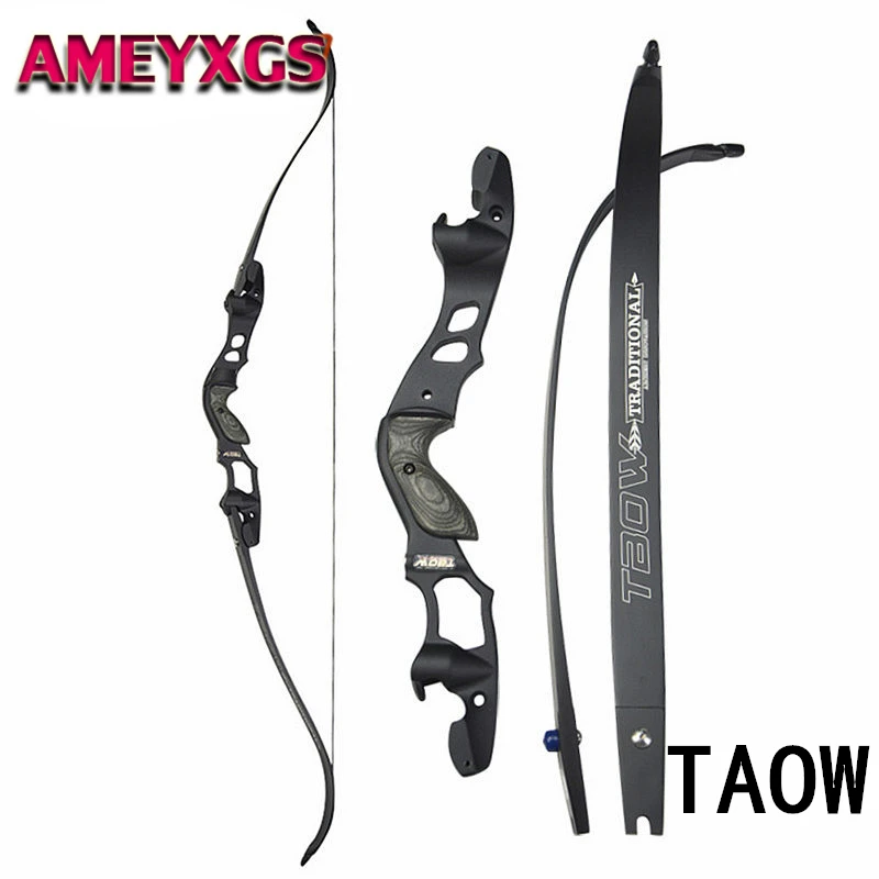 

63" 30-55lbs ILF Recurve Bow American Hunting Bows IBO 210FPS RH Archery Takedown Bow For Outdoor Hunting Shooting Accessories